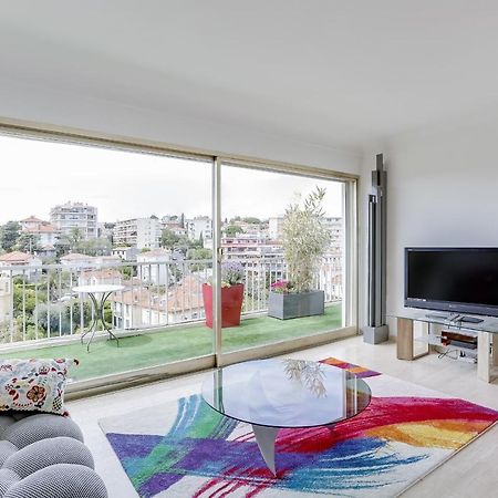 Immogroom - Apartment With Terrace - Ac - Parking Cannes Luaran gambar