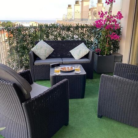 Immogroom - Apartment With Terrace - Ac - Parking Cannes Luaran gambar