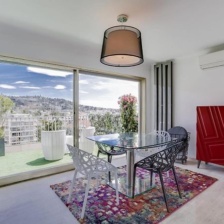 Immogroom - Apartment With Terrace - Ac - Parking Cannes Luaran gambar