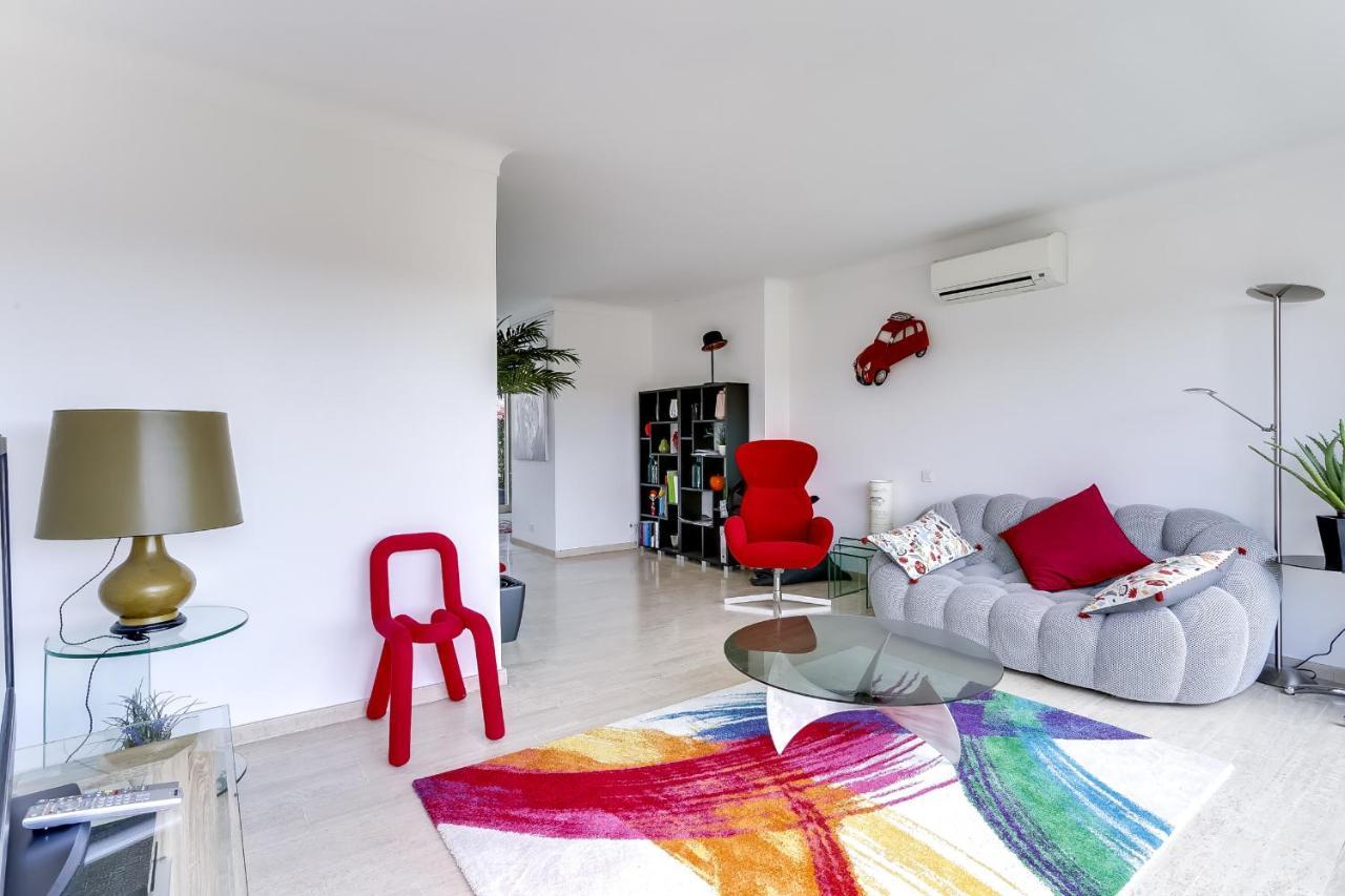 Immogroom - Apartment With Terrace - Ac - Parking Cannes Luaran gambar
