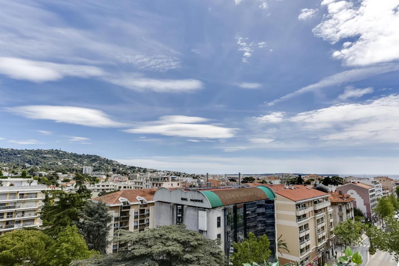 Immogroom - Apartment With Terrace - Ac - Parking Cannes Luaran gambar