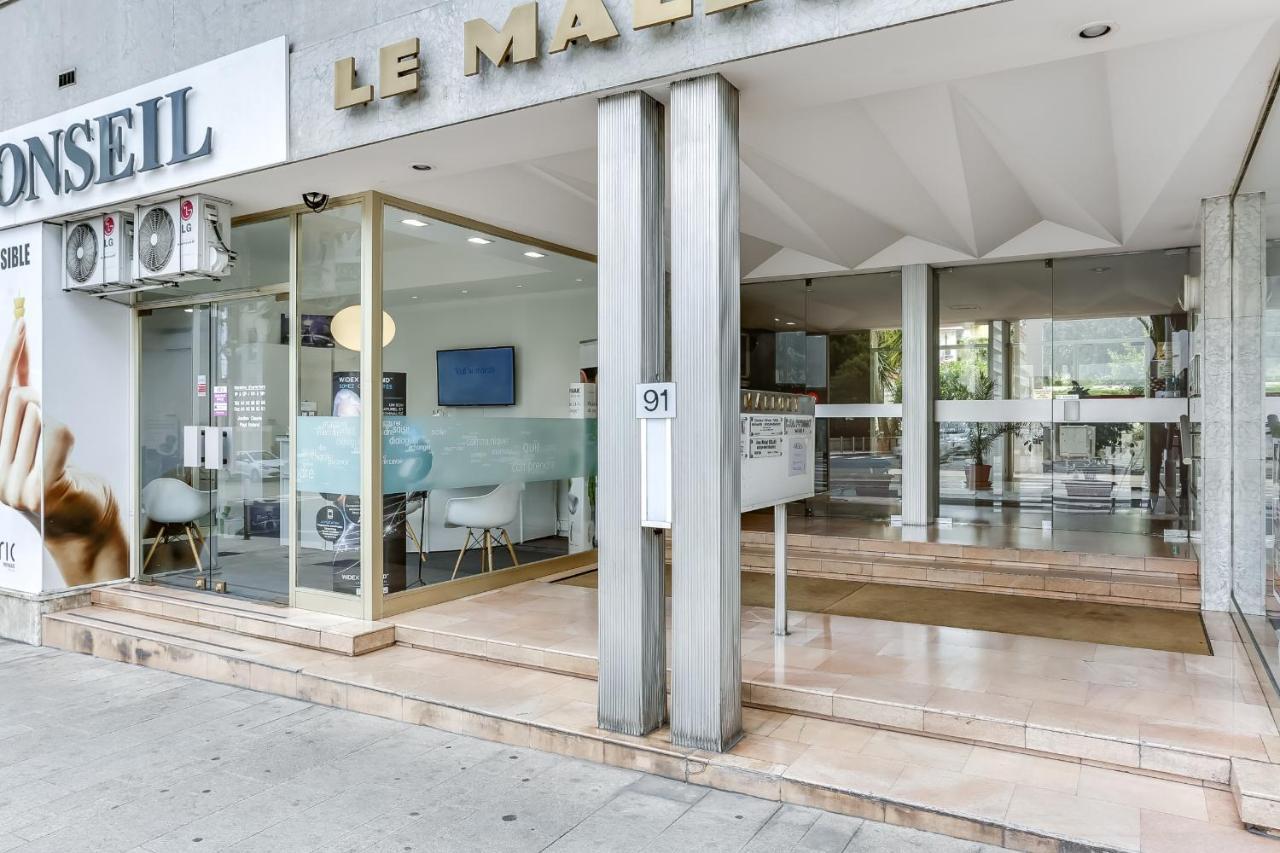 Immogroom - Apartment With Terrace - Ac - Parking Cannes Luaran gambar